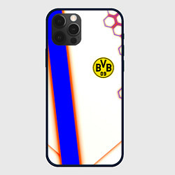 Чехол iPhone 12 Pro Max Borussia geometry sport
