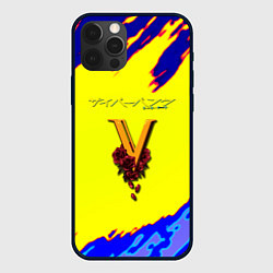 Чехол iPhone 12 Pro Max Cyberpunk краски неоновые