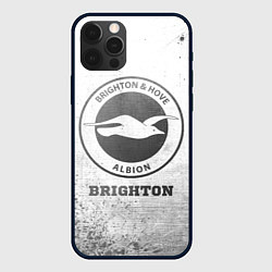 Чехол iPhone 12 Pro Max Brighton - white gradient