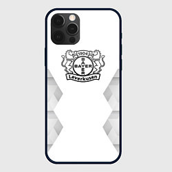 Чехол для iPhone 12 Pro Max Bayer 04 white poly, цвет: 3D-черный