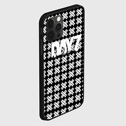 Чехол для iPhone 12 Pro Max Dayz крестики, цвет: 3D-черный — фото 2