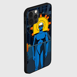 Чехол для iPhone 12 Pro Max Ретро фантастика, цвет: 3D-черный — фото 2