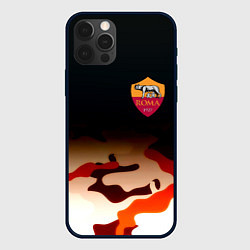Чехол для iPhone 12 Pro Max Roma камуфляжный стиль, цвет: 3D-черный