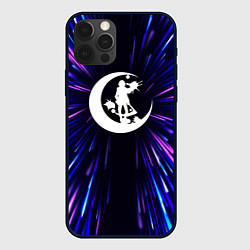 Чехол для iPhone 12 Pro Max Angels of Death neon energy, цвет: 3D-черный