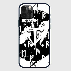 Чехол iPhone 12 Pro Max Doom символы краски