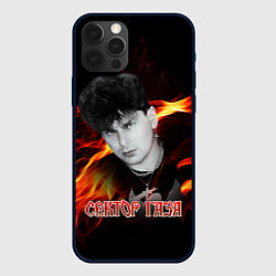 Чехол iPhone 12 Pro Max Сектор газа фон огня
