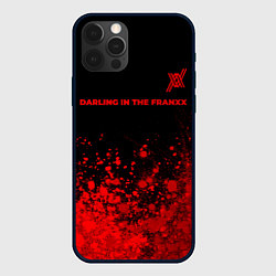 Чехол iPhone 12 Pro Max Darling in the FranXX - red gradient посередине