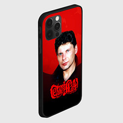 Чехол для iPhone 12 Pro Max Юрий Клинских красная луна, цвет: 3D-черный — фото 2