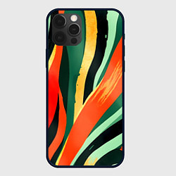 Чехол iPhone 12 Pro Max Тропическая жаркая абстракция