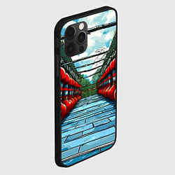Чехол для iPhone 12 Pro Max Зал Муай Тай, цвет: 3D-черный — фото 2