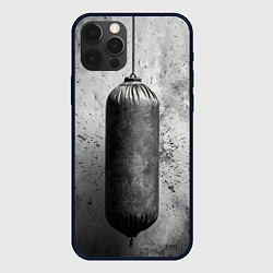 Чехол iPhone 12 Pro Max Серая боксерская груша