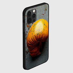Чехол для iPhone 12 Pro Max Желтая боксерская перчатка, цвет: 3D-черный — фото 2
