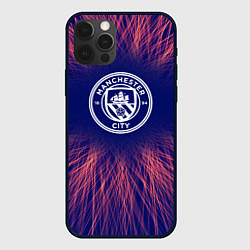 Чехол для iPhone 12 Pro Max Manchester City red energy, цвет: 3D-черный