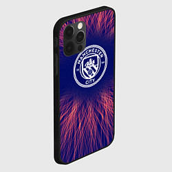 Чехол для iPhone 12 Pro Max Manchester City red energy, цвет: 3D-черный — фото 2
