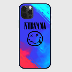 Чехол iPhone 12 Pro Max Nirvana жидкие краски