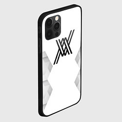 Чехол для iPhone 12 Pro Max Darling in the FranXX white poly, цвет: 3D-черный — фото 2