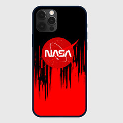 Чехол iPhone 12 Pro Max Nasa краски текстура