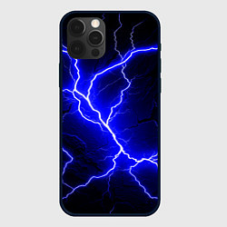 Чехол iPhone 12 Pro Max Color blue black