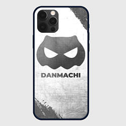 Чехол для iPhone 12 Pro Max DanMachi - white gradient, цвет: 3D-черный