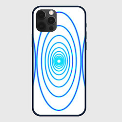 Чехол iPhone 12 Pro Max Овалы с свечением