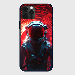 Чехол iPhone 12 Pro Max Космонавт стоит за порталом