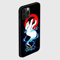 Чехол для iPhone 12 Pro Max Охотники за привидениями, цвет: 3D-черный — фото 2