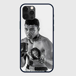 Чехол для iPhone 12 Pro Max Young Muhammad Ali, цвет: 3D-черный