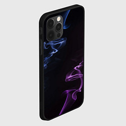 Чехол для iPhone 12 Pro Max Color black blue pink, цвет: 3D-черный — фото 2