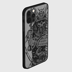 Чехол для iPhone 12 Pro Max Мертвый самурай призрак, цвет: 3D-черный — фото 2