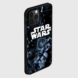 Чехол для iPhone 12 Pro Max Star wars персонажи из звездных войн, цвет: 3D-черный — фото 2
