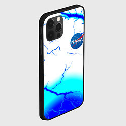 Чехол для iPhone 12 Pro Max Nasa неоновый шторм, цвет: 3D-черный — фото 2