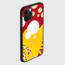 Чехол для iPhone 12 Pro Max Анималистичный паттерн, цвет: 3D-черный — фото 2