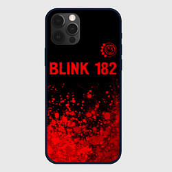 Чехол iPhone 12 Pro Max Blink 182 - red gradient посередине