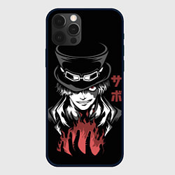 Чехол для iPhone 12 Pro Max Ван пис - Сабо, цвет: 3D-черный