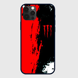 Чехол iPhone 12 Pro Max Monster energy краски спорт