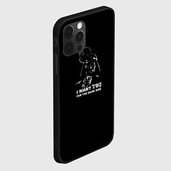 Чехол для iPhone 12 Pro Max Тёмная сторона Вейдер, цвет: 3D-черный — фото 2