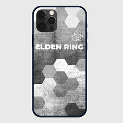 Чехол iPhone 12 Pro Max Elden Ring - grey gradient посередине