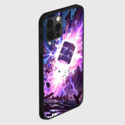Чехол для iPhone 12 Pro Max Магический куб, цвет: 3D-черный — фото 2