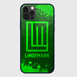 Чехол iPhone 12 Pro Max Lindemann - green gradient