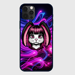 Чехол iPhone 12 Pro Max Эмо зайка