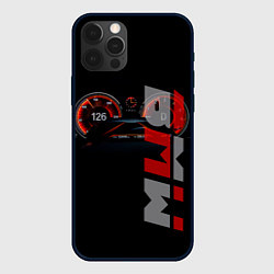 Чехол iPhone 12 Pro Max BMW спидометр и надпись
