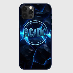 Чехол iPhone 12 Pro Max ACDC ледяная текстура