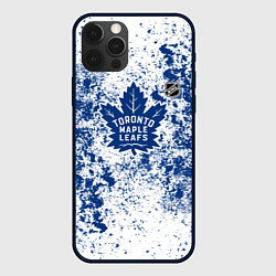 Чехол iPhone 12 Pro Max Toronto Maple Leafs NHL white