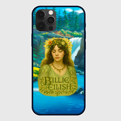 Чехол для iPhone 12 Pro Max Билли Айлиш на фоне природы, цвет: 3D-черный