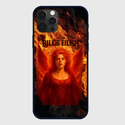 Чехол для iPhone 12 Pro Max Билли Айлиш из огня, цвет: 3D-черный