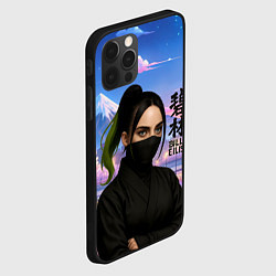 Чехол для iPhone 12 Pro Max Ниндзя Билли Айлиш, цвет: 3D-черный — фото 2