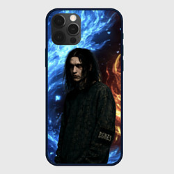 Чехол iPhone 12 Pro Max Bones депрессивный стиль