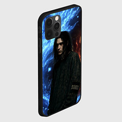 Чехол для iPhone 12 Pro Max Bones депрессивный стиль, цвет: 3D-черный — фото 2