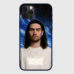 Чехол iPhone 12 Pro Max Bones глаза закрыты