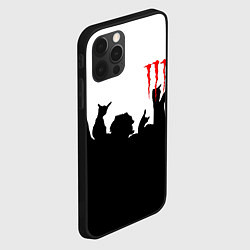 Чехол для iPhone 12 Pro Max Monster energy rock black, цвет: 3D-черный — фото 2